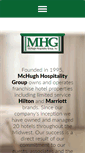 Mobile Screenshot of mchughhospitality.com