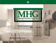 Tablet Screenshot of mchughhospitality.com